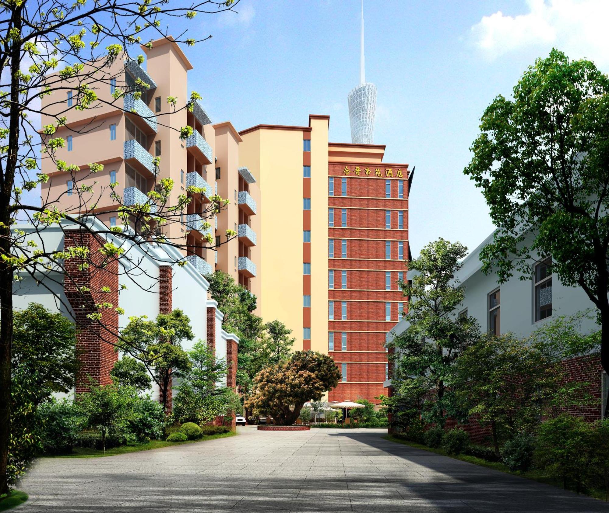 Royal Garden Hotel Guangzhou Exterior foto